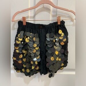 Vionnet Paris 100 percent silk shorts size small